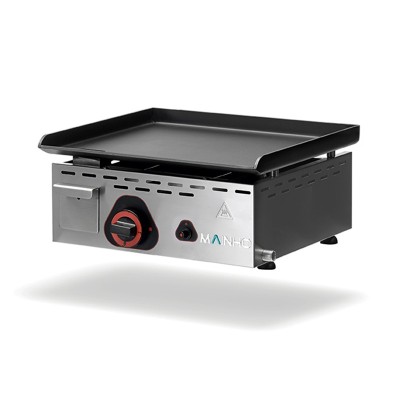 Plancha gas Mainho ECO-45PV UNI Placa lisa 45 cm hierro pavonado Plancha gas Mainho ECO-45PV UNI Placa lisa 45 cm hierro pavonado