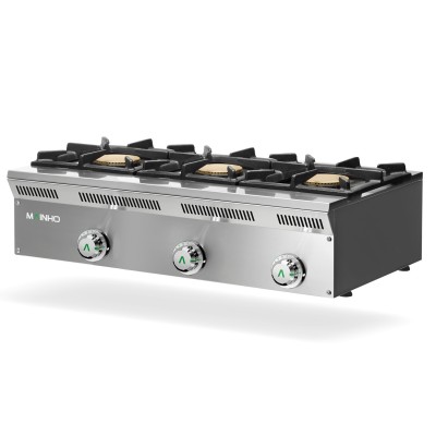 Cocina gas 3 fuegos Mainho ELE-93G Cocina gas 3 fuegos Mainho ELE-93G