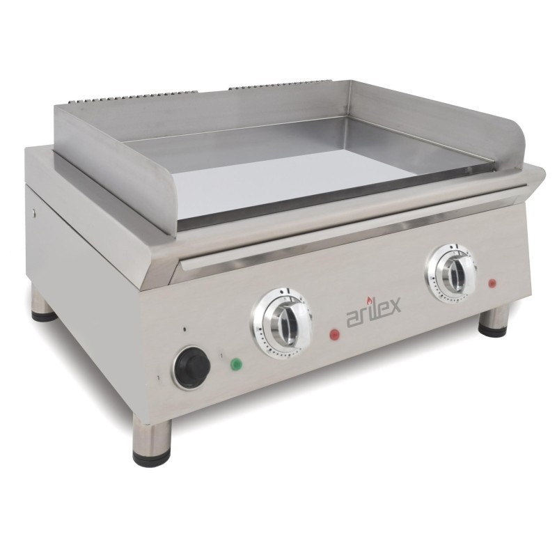 Fry-Top eléctrico 70cm Cromo | ARILEX 70FRYECN