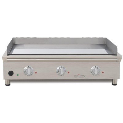 Fry-Top eléctrico 100 cm Cromo | ARILEX 100FRYECN