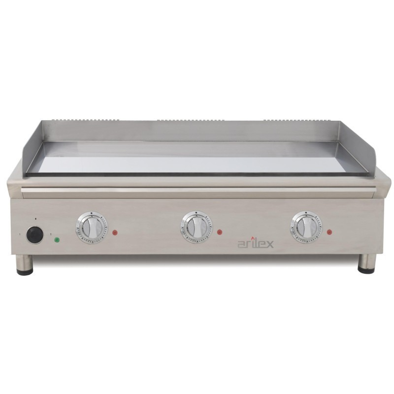 Fry-Top eléctrico 100 cm Cromo | ARILEX 100FRYECN