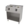 Cocina gas 2 fuegos SARA CGS-520 | Fondo 55 cm | Con soporte