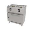 Cocina gas 2 fuegos SARA CGS-521 | Fondo 55 cm | Con horno