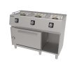 Cocina gas 3 fuegos SARA CGS-531/G | Fondo 55 cm | Con horno