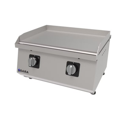 Plancha a gas 60cm Acero | SARA PGS-600