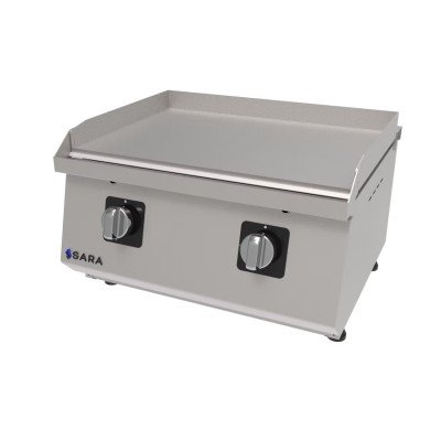 Plancha a gas 60cm Acero | SARA PGS-600