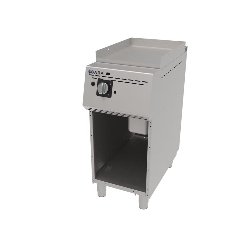 Fry-Top a gas 40cm Acero | SARA FTGS-71