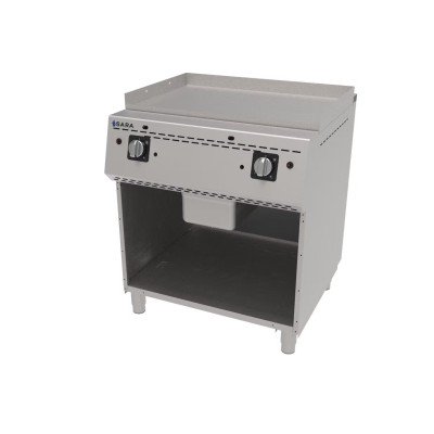 Fry-Top a gas 80cm Acero | SARA FTGS-72