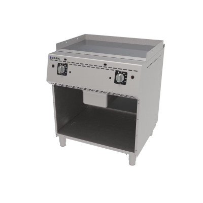 Fry-Top a gas 80cm Cromo | SARA FTGS-72CD