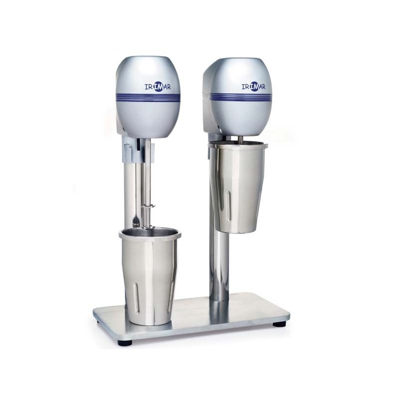 Batidora de bebidas doble Irimar BBE-D | Azul o metalizado