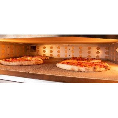 Conjunto Moretti Forni Serie S120E | Cámara de 8 pizza Ø 30cm