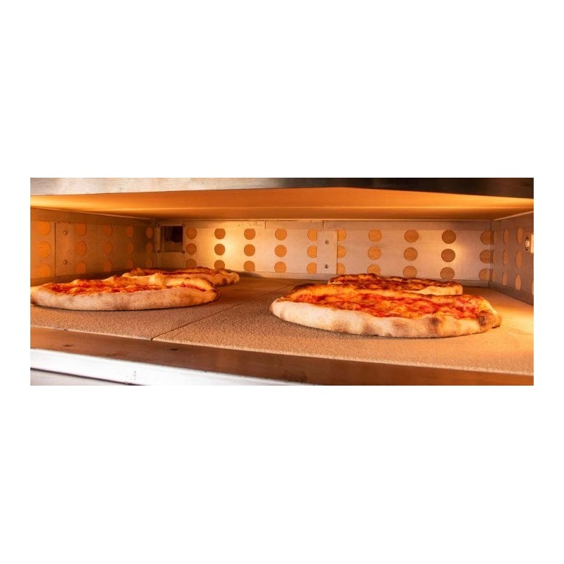 Conjunto Moretti Forni Serie S120E | Cámara de 8 pizza Ø 30cm