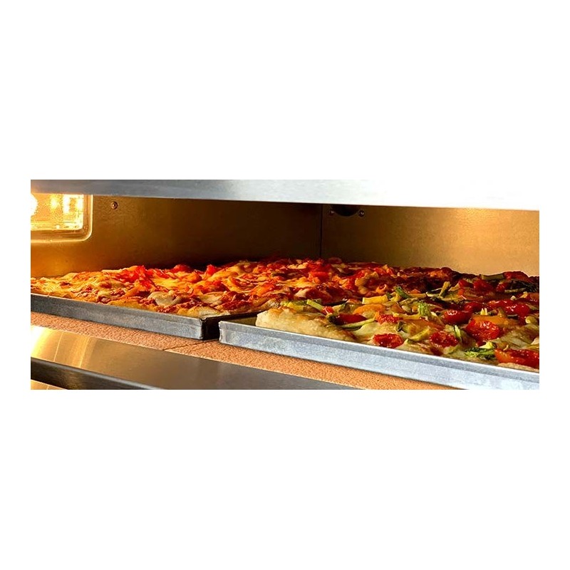 Conjunto Moretti Forni Serie S120E | Cámara de 8 pizza Ø 30cm
