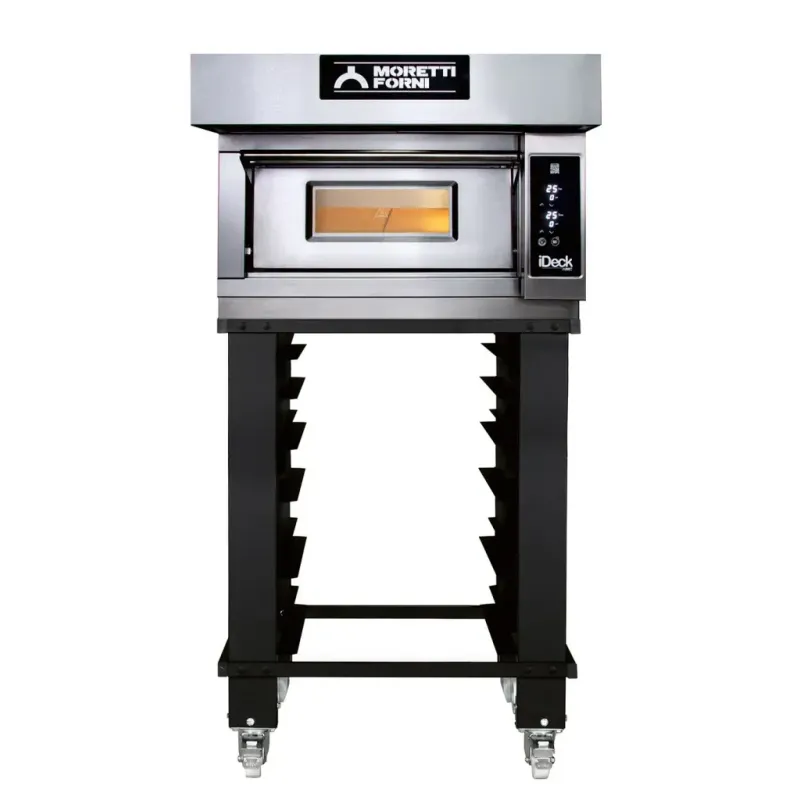 Conjunto Moretti Forni ID-M 60.60 Digital | 1 Cámara 4 pizza Ø 30cm