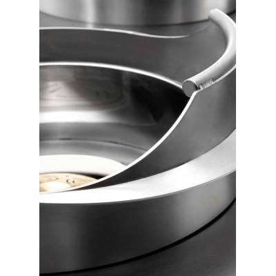 WOK Mainho- 12 o 18 Kw- aros en acero pavonado o inoxidable WOK Mainho- 12 o 18 Kw- aros en acero pavonado o inoxidable
