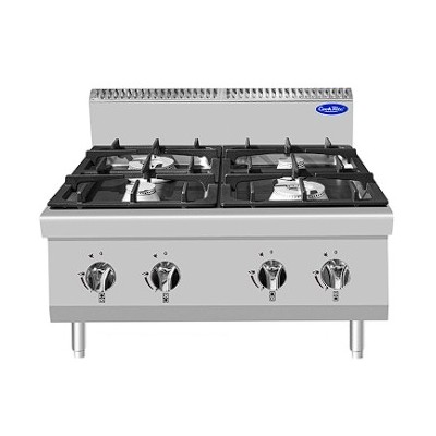 Cocina 4 fuegos sobremesa 2x7kw+2x3,5kw | Cook Rite AT7G4B-C1