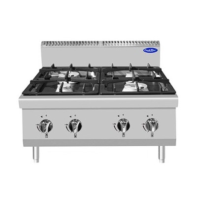 Cocina 4 fuegos sobremesa 4x7kw | Cook Rite AT7G4B-C2