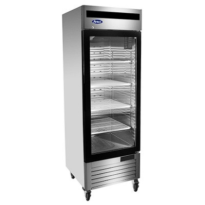 🥶 Congelador Expositor 1 Puerta de Cristal 610L (-20ºC/-18ºC)