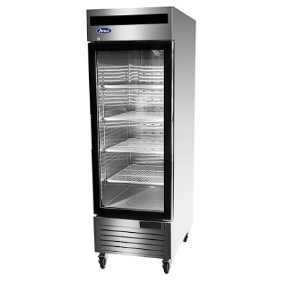 🥶 Congelador Expositor 1 Puerta de Cristal 610L (-20ºC/-18ºC)