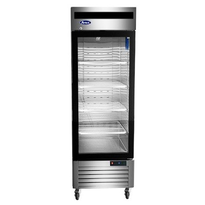 🥶 Congelador Expositor 1 Puerta de Cristal 610L (-20ºC/-18ºC)