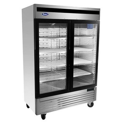 Nevera Expositora 2 Puertas de Cristal 1300L (0ºC/+8ºC)