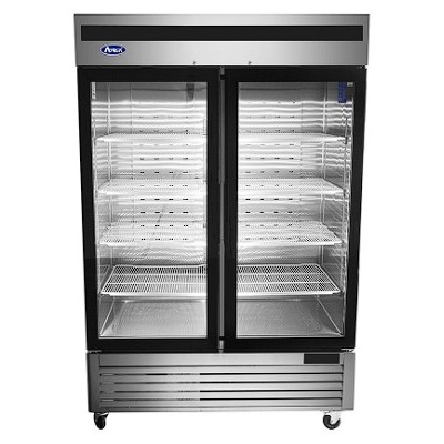 🥶 Congelador Expositor 2 Puertas de Cristal 1300L (-20C/-18C)