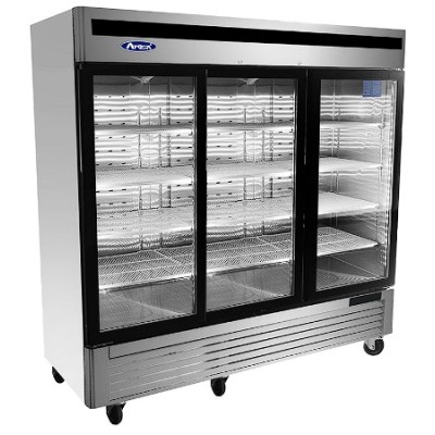 Nevera Expositora 3 Puertas de Cristal 1800L (0C/+8C)