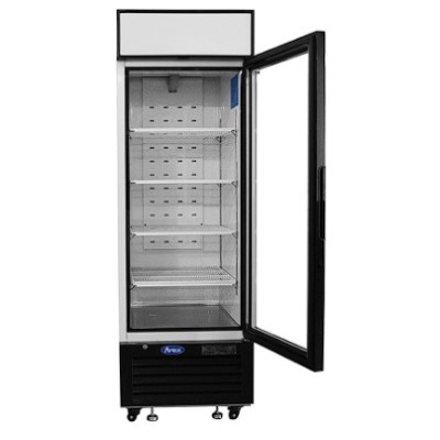 ❄️ Nevera Expositora 1 Puerta Cristal 610L (0C/+8C)