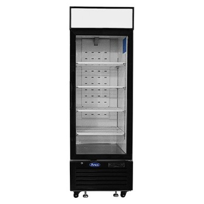 ❄️ Nevera Expositora 1 Puerta Cristal 610L (0C/+8C)