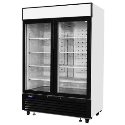 Expositor de refrigerados con dos puertas de cristal | Atosa MCF8716-GR