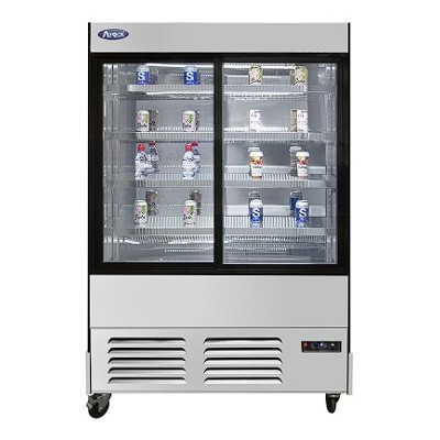 ❄️ Nevera Expositora 2 Puertas Correderas 480L (0ºC/+5ºC)