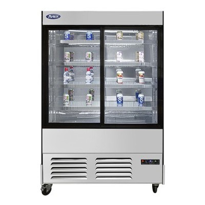 ❄️ Nevera Expositora 2 Puertas Correderas 580L (0ºC/+5ºC)