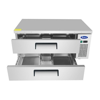 Base chef refrigerada-con ruedas-1200mm | Atosa MGF8450GR