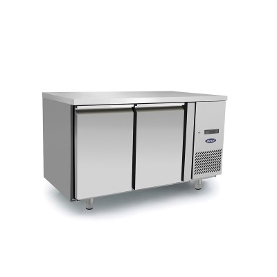 ✅ Mesa Refrigerada Central 136cm 2 Puertas