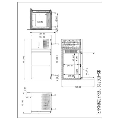 ✅ Mesa Refrigerada Mural 136cm 2 Puertas