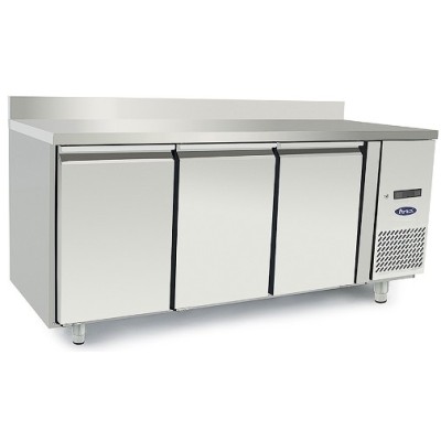 ✅ Mesa Refrigerada Mural 180cm 3 Puertas