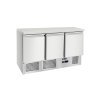 Mesa de Refrigeración Compacta (136cm) - 3 Puertas (380L)