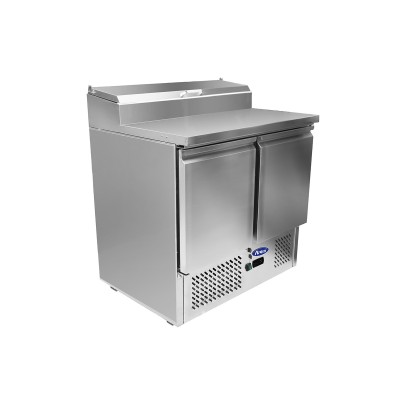 Mesa fría con topping para ingredientes-900mm | Atosa ESL3832-GR