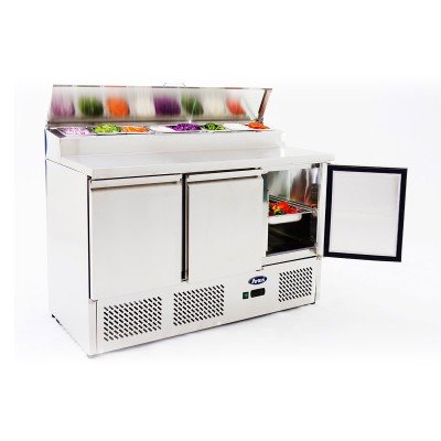 Mesa Fría de Preparación con Topping para Ingredientes 138cm