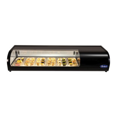 ❄️ Vitrina Sushi 6GN 151.4 cm | +2/+8°C 75L Profesional