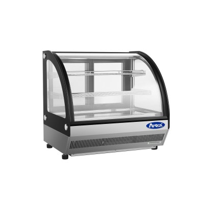 ❄️ Vitrina Refrigerada Barra Cristal Curvo 71.5 cm (+2/+8°C)