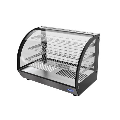 🔥 Vitrina Caliente Barra Cristal Curvo 87.8 cm (30/90°C)