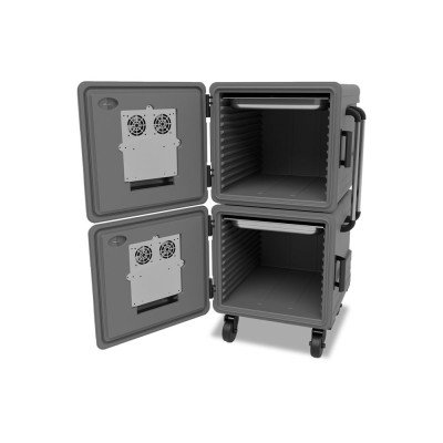 Contenedor térmico calentado 7+7 GN 2-1 | Virtus IAA0006