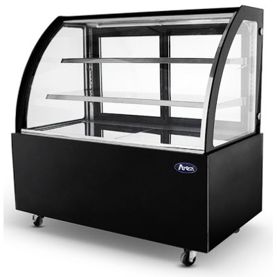 ❄️ Vitrina Refrigerada Expositora Negra 90 cm