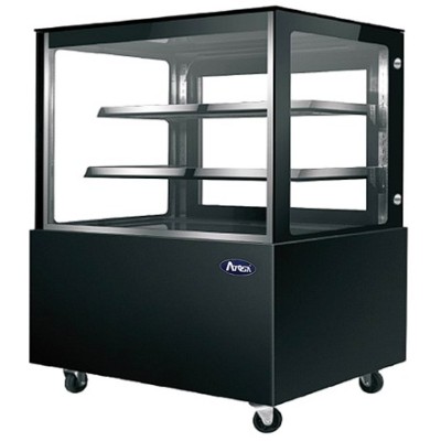 ❄️ Vitrina Refrigerada Expositora Negra 120 cm