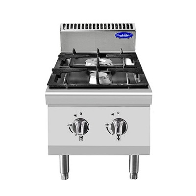 Cocina 2 fuegos sobremesa 2x7kw | Cook Rite AT7G2B-C2