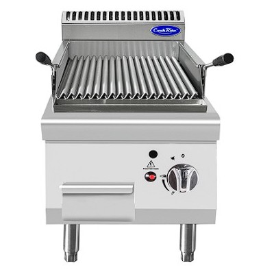 Parrilla de piedra de lava sobre encimera -400mm | Cook Rite AT7G4C-C