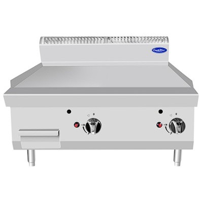 Plancha a gas rayada de sobremesa 80cm | Cook Rite AT7G8G-CB