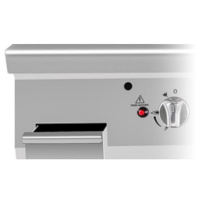 Parrilla de piedra de lava mueble inoxidable-80cm | Cook Rite AT7G8C-F