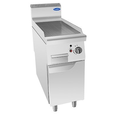 Plancha a gas rayada mueble inoxidable 40cm | Cook Rite AT7G4G-FB